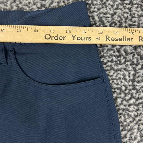 Travis Mathew Golf Pants Men Navy Blue 34x30 Stretch Trousers Pockets Outdoor - Picture 3 of 8
